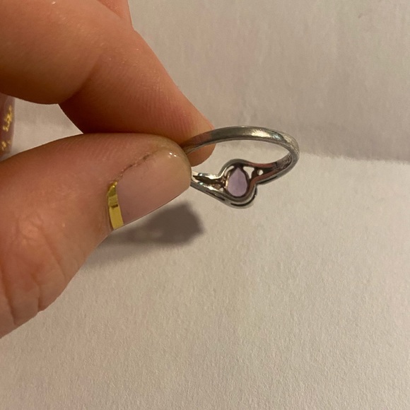 Amethyst silver ring - Picture 5 of 9